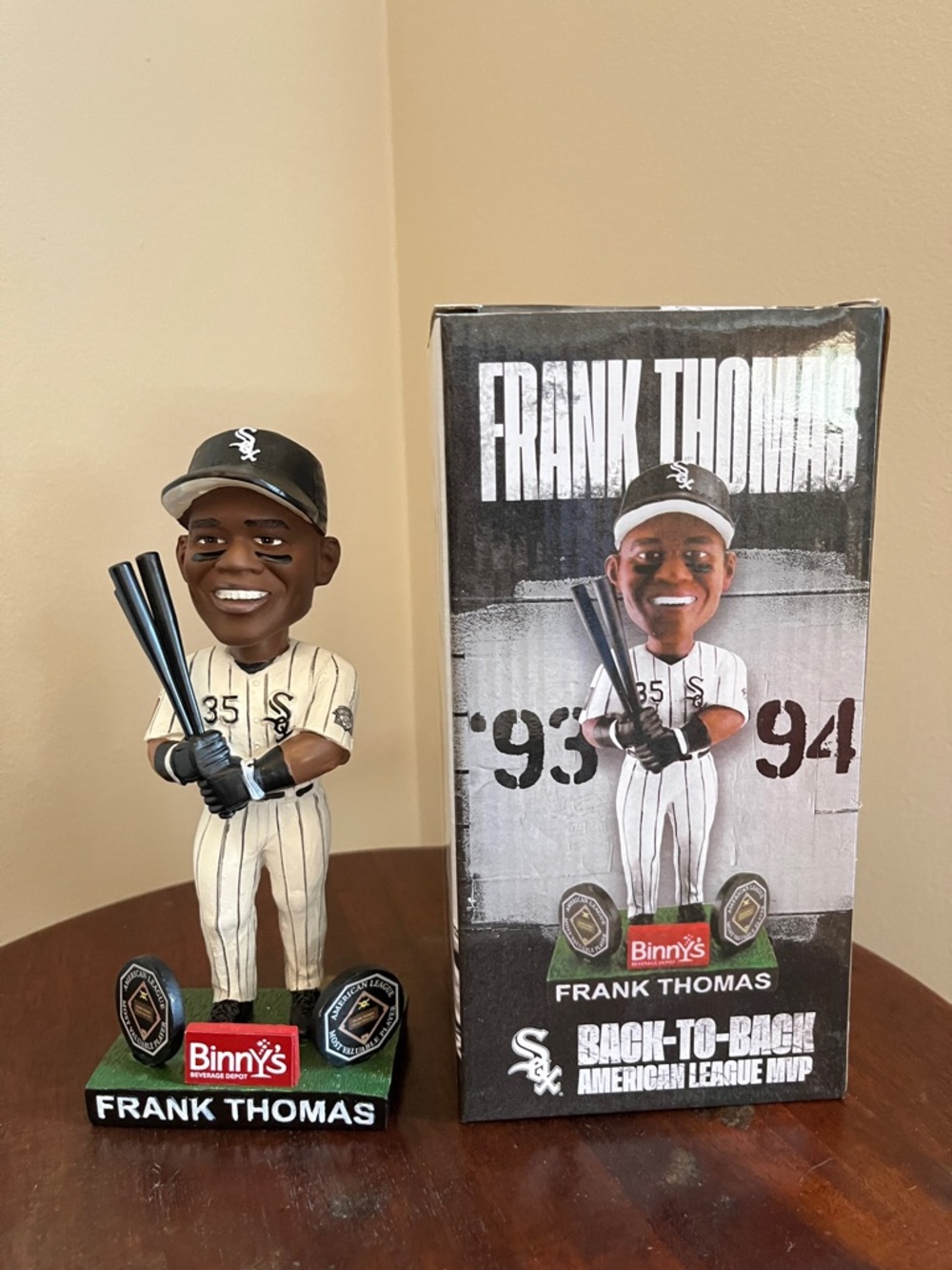 Frank Thomas Chicago White Sox Bobblehead - White/Black